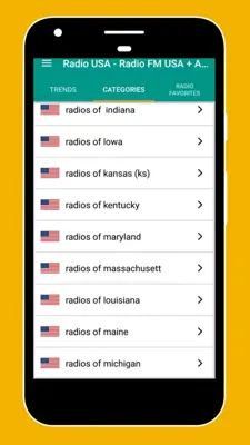 Radio USA - FM Radio Online android App screenshot 6