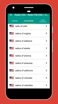 Radio USA - FM Radio Online android App screenshot 7